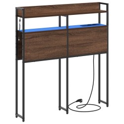 Tête de lit de rangement Chêne marron Bois d'ingénierie 582402582402