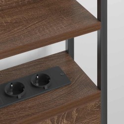 Tête de lit de rangement Chêne marron Bois d'ingénierie 582402582402