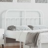 Tête de lit de remplacement métal blanc 120 cm 582403582403