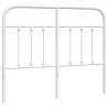 Tête de lit de remplacement métal blanc 120 cm 582403582403