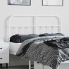 Tête de lit de remplacement métal blanc 120 cm 582403582403