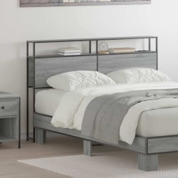 Tête de lit de rangement Sonoma gris Bois d'ingénierie 582405582405