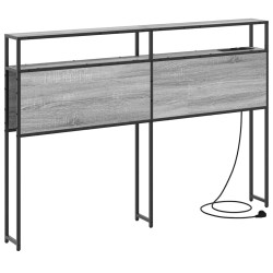 Tête de lit de rangement Sonoma gris Bois d'ingénierie 582405582405