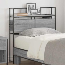 Tête de lit de rangement Sonoma gris Bois d'ingénierie 582406582406