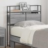 Tête de lit de rangement Sonoma gris Bois d'ingénierie 582406582406