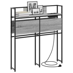 Tête de lit de rangement Sonoma gris Bois d'ingénierie 582406582406