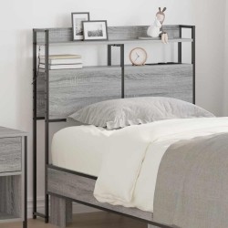 Tête de lit de rangement Sonoma gris Bois d'ingénierie 582407582407