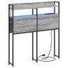 Tête de lit de rangement Sonoma gris Bois d'ingénierie 582407582407