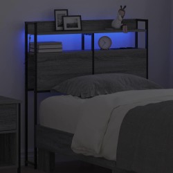 Tête de lit de rangement Sonoma gris Bois d'ingénierie 582407582407