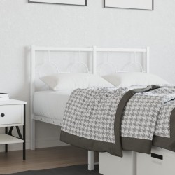 Tête de lit de remplacement métal blanc 120 cm 582408582408