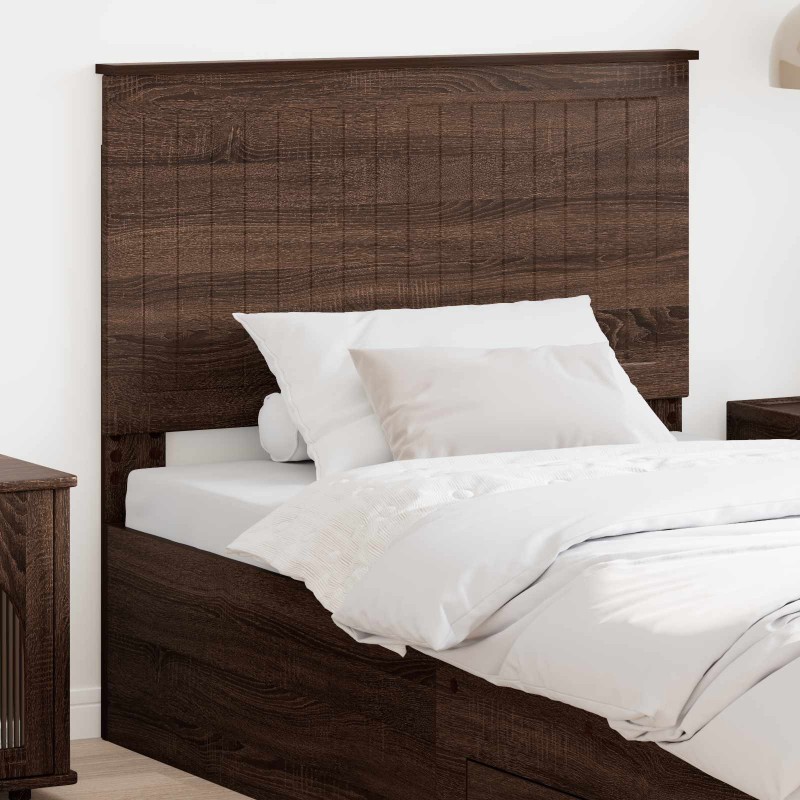 Tête de lit Chêne brun 100 cm Bois d'ingénierie 582415582415