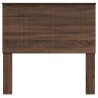 Tête de lit Chêne brun 100 cm Bois d'ingénierie 582415582415
