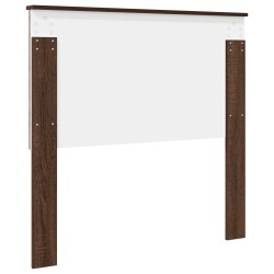Tête de lit Chêne brun 100 cm Bois d'ingénierie 582415582415
