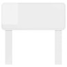 Tête de lit Blanc Brillant Bois d'ingénierie 582416582416