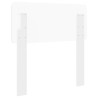 Tête de lit Blanc Brillant Bois d'ingénierie 582416582416