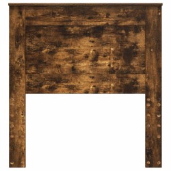 Tête de lit Chêne fumé 100 cm Bois d'ingénierie 582418582418