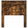 Tête de lit Chêne fumé 100 cm Bois d'ingénierie 582418582418