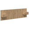 Tête de lit avec armoire 3 pcs Chêne artisanal 582426582426