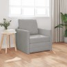 Canapé-Lit Gris clair 74 x 77 x 81 cm Velours 582435582435