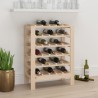 Casier à vin 61,5x30x82 cm Bois de pin massif 582437582437
