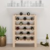 Casier à vin 61,5x30x82 cm Bois de pin massif 582437582437