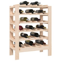 Casier à vin 61,5x30x82 cm Bois de pin massif 582437582437