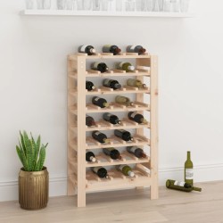 Casier à vin 61,5x30x107,5 cm Bois de pin massif 582438582438