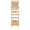Casier à vin 61,5x30x107,5 cm Bois de pin massif 582438582438