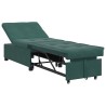 Canapé-Lit Vert foncé 194 x 67 x 82 cm Velours 582440582440