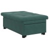 Canapé-Lit Vert foncé 194 x 67 x 82 cm Velours 582440582440