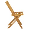 Chaises de jardin pliantes 4 pcs Naturel 40 x 53 x 80 cm 582445582445