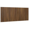 Tête de lit Chêne marron 200x1,5x80 cm Bois d'ingénierie 582454582454
