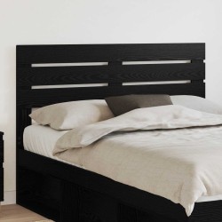 Tête de lit Chêne noir Bois d'ingénierie 582455582455