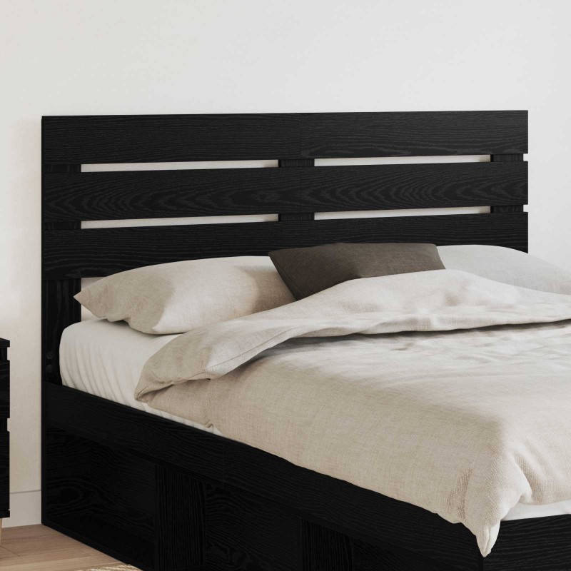 Tête de lit Chêne noir Bois d'ingénierie 582455582455