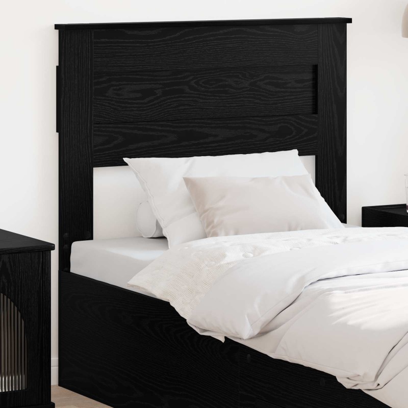 Tête de lit Chêne noir Bois d'ingénierie 582456582456