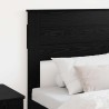Tête de lit Chêne noir Bois d'ingénierie 582456582456