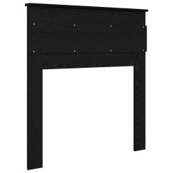 Tête de lit Chêne noir Bois d'ingénierie 582456582456