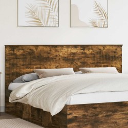 Tête de lit Chêne fumé 200 cm Bois d'ingénierie 582462582462