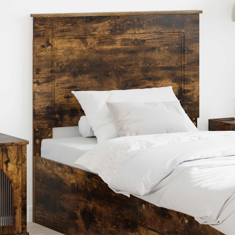 Tête de lit Chêne Fumé 100 cm Bois d’ingénierie 582464582464
