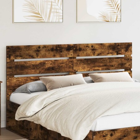 Tête de lit Chêne fumé Bois d'ingénierie 582466582466