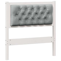 Tête de lit Autre Blanc et gris clair 75 cm Bois massif en pin 582470582470