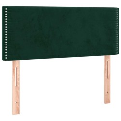 Tête de lit à LED Vert foncé 80x5x78/88 cm Velours 582472582472