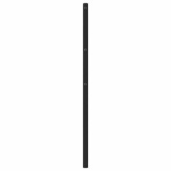 Tête de lit de remplacement métal noir 193 cm 582479582479