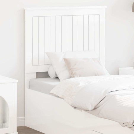 Tête de lit Blanc Brillant 75 cm Bois d'ingénierie 582480582480