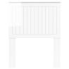 Tête de lit Blanc Brillant 75 cm Bois d'ingénierie 582480582480