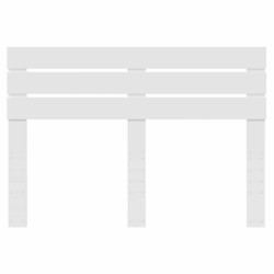 Tête de lit Blanc Bois d'ingénierie 582481582481