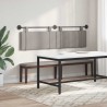 Tête de lit suspendue Taupe Tissu 582482582482