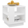 Table basse Blanc 40x40x43 cm Bois d'ingénierie 582484582484