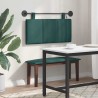 Tête de lit suspendue Avec lumière LED Vert foncé Tissu 582487582487