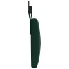 Tête de lit suspendue Avec lumière LED Vert foncé Velours 582491582491
